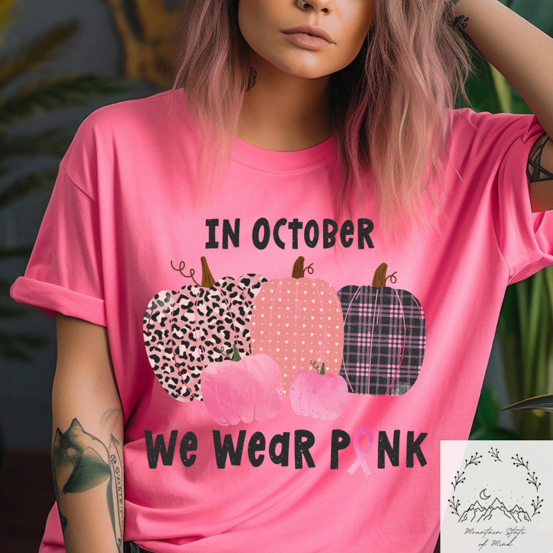 We Wear Pink (October)