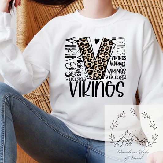 Vikings Typography